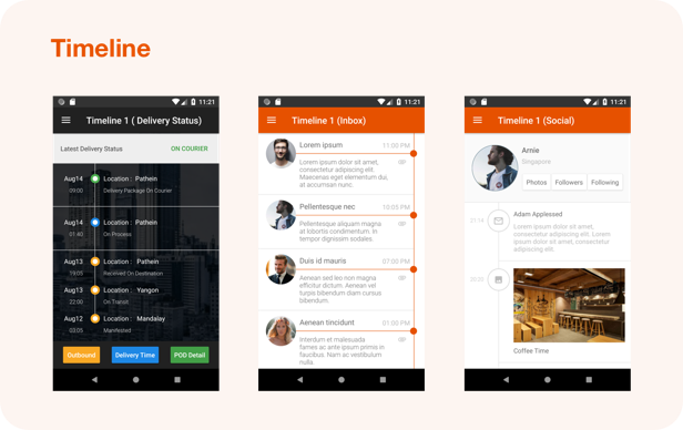 Awesome Material (Google Android Material Design UI Components and Template Collection) 1.9 - 21
