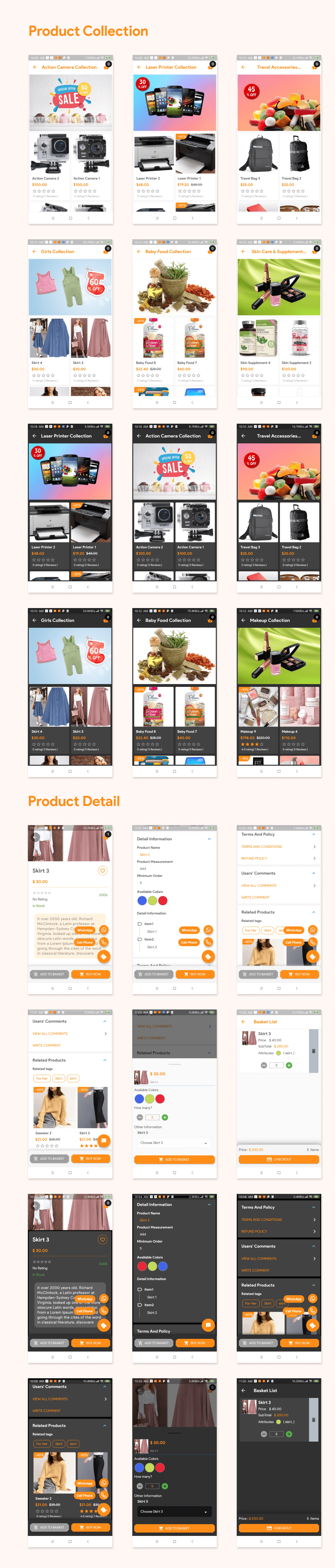 Flutter Multi-Store ( Ecommerce Mobile App for iOS & Android with same backend ) 2.4 - 10