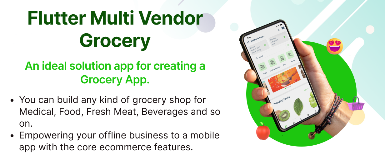 Flutter Grocery Meilleure application d'épicerie sur Envato