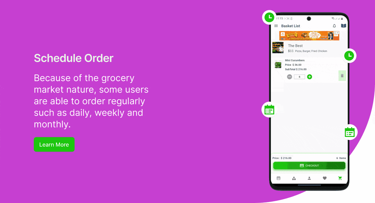Flutter Grocery Meilleure application d'épicerie sur Envato