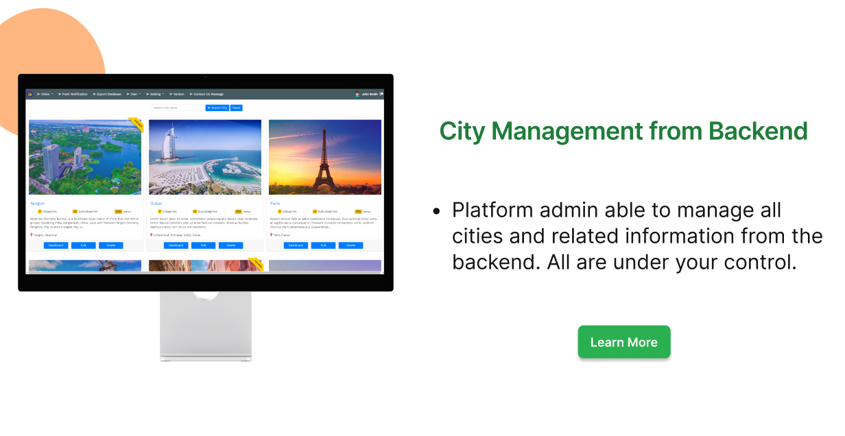 Directory App For Multi City On Envato 