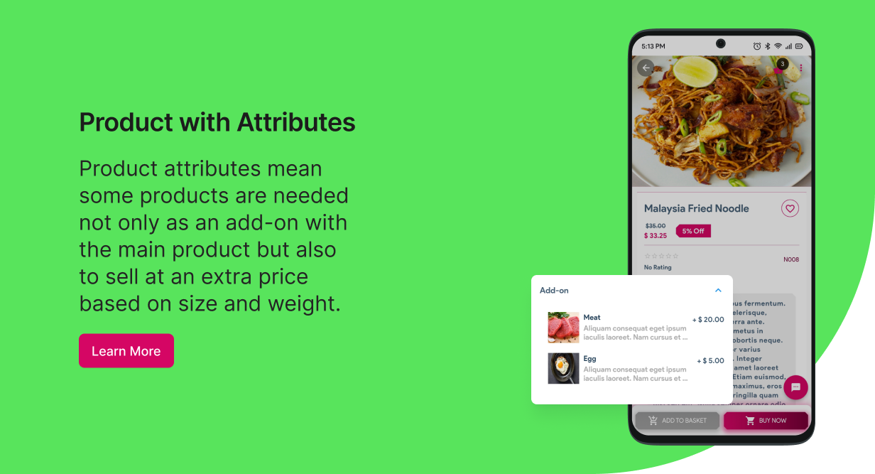 Meilleure application de restaurant pour plusieurs fournisseurs sur Envato utilisant Flutter