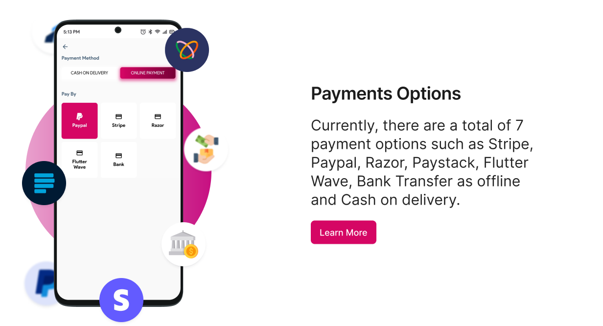 Meilleure application de restaurant pour plusieurs fournisseurs sur Envato utilisant Flutter