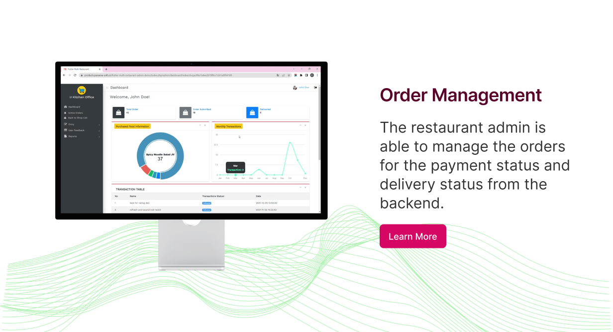 Meilleure application de restaurant pour plusieurs fournisseurs sur Envato utilisant Flutter